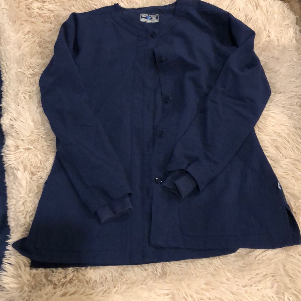 Nurse mate scrub coat